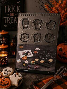 Good Cook Sweet Creations 12-cavity Halloween cookie pan
